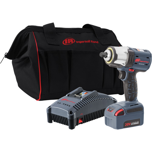 IQv20 Compact Cordless Impact Wrench Kit, 20 V, 1/2" Socket Dufferin Supply