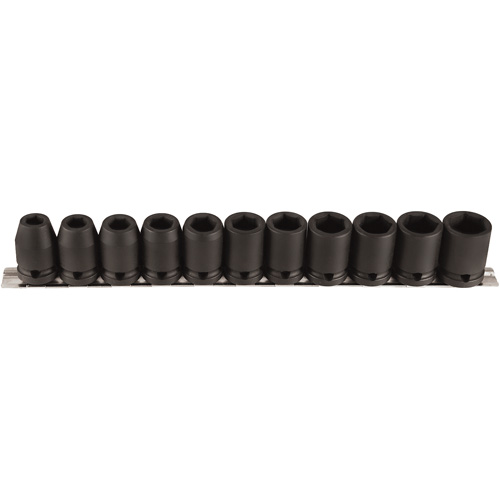 Jeu de douilles, 11 Mcx, Chocs, Prise de 1/2" Dufferin Supply