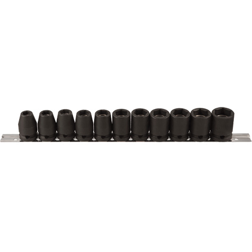 Jeu de douilles, 11 Mcx, Chocs, Prise de 1/2" Dufferin Supply
