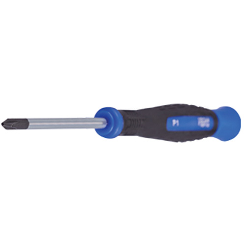 Tournevis Phillips de pr&eacute;cision, #1, 5-7/8" l, Prise Coussin&eacute;e Dufferin Supply