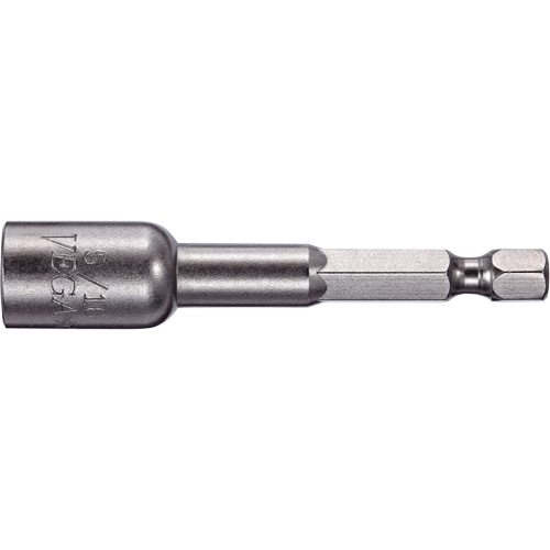 Nutsetter, 8 mm Tip, 1/4" Drive, 1-3/4" L, Magnetic Dufferin Supply