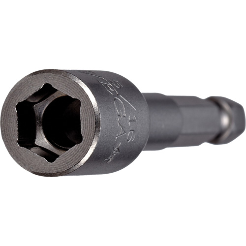 Tourne-&eacute;crou, Embout 5/16", Prise 1/4", 2-9/16" lo, Non magn&eacute;tique Dufferin Supply