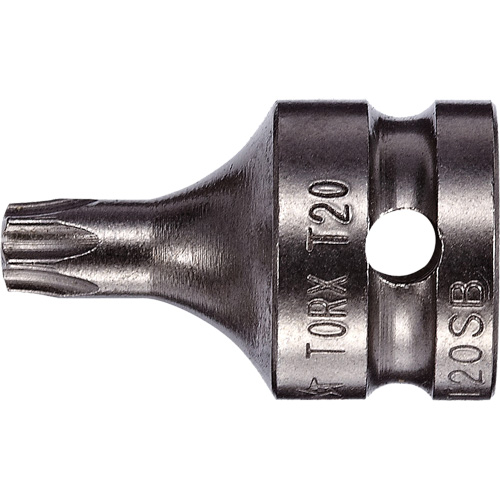 Embout &agrave; ins&eacute;rer, Torx inviolable, 8 x 3/4" lo, Prise 1/4" Dufferin Supply