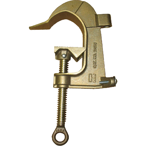 Pince de mise &agrave; la terre &agrave; t&ecirc;te en C en bronze, Capacit&eacute; de 2-7/8" (73 mm) Dufferin Supply