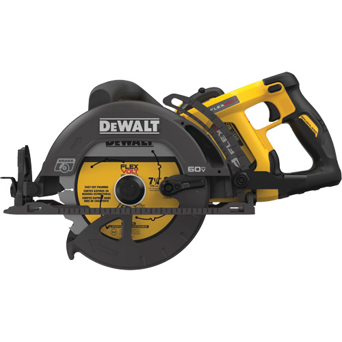 FlexVolt&reg; Worm Drive Style Saw Kit, 7-1/4", 60 V Dufferin Supply