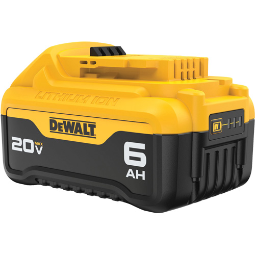 Bloc-piles Max XR Premium, Lithium-ion, 20 V, 6 Ah Dufferin Supply