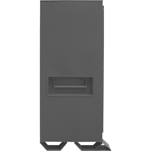 Jobsite Storage Shelving Cabinet, Steel, 47.5 Cubic Feet, Grey Dufferin Supply