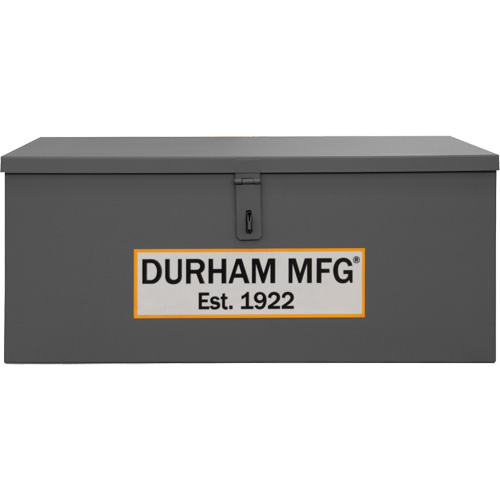 Jobsite Welder's Box, 30-11/16" x 17-3/8" x 12-3/16", Steel, Grey Dufferin Supply