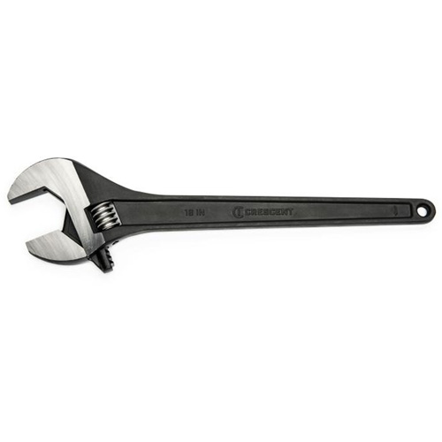 Cl&eacute; &agrave; molette, 18" lo, la max. 2", Noir Dufferin Supply