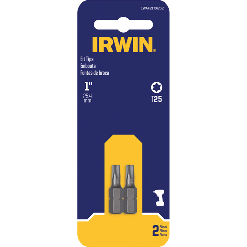 Insert Bits, Torx, T-25, 1/4" Drive Dufferin Supply