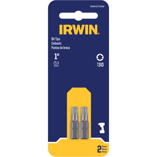 Insert Bits, Torx, T-30, 1/4" Drive Dufferin Supply