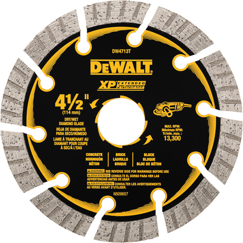 Lame de diamant segment&eacute;e XP Turbo Dufferin Supply