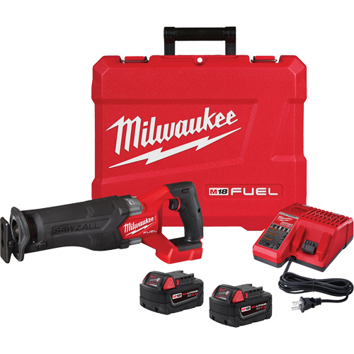 Trousse de scie alternative M18 Fuel Sawzall, 18 V, Lithium-ion Bloc-pile, 3000 coups/min Dufferin Supply