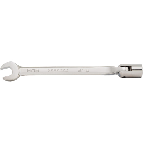Cl&eacute; mixte &agrave; t&ecirc;te flexible, 12 pans, 3/8", Fini Satin Dufferin Supply