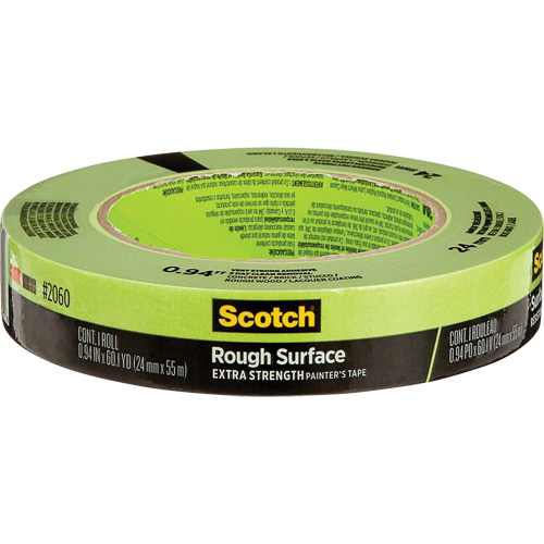 Ruban pour peintres pour surfaces rugueuses 2060 Scotch, 24 mm (1") x 55 m (180'), Vert Dufferin Supply