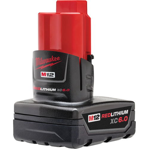 M12 Redlithium XC6.0 Battery, Lithium-Ion, 12 V, 6 Ah Dufferin Supply