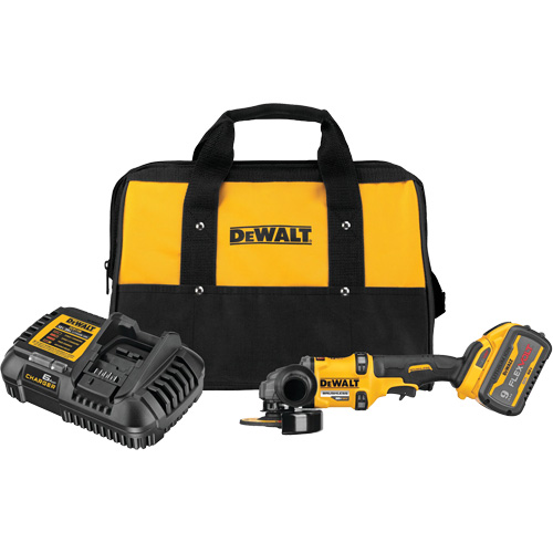 FlexVolt&reg; Max Brushless Grinder with Kickback Brake Kit, 4-1/2" - 6" Wheel, 60 V Dufferin Supply