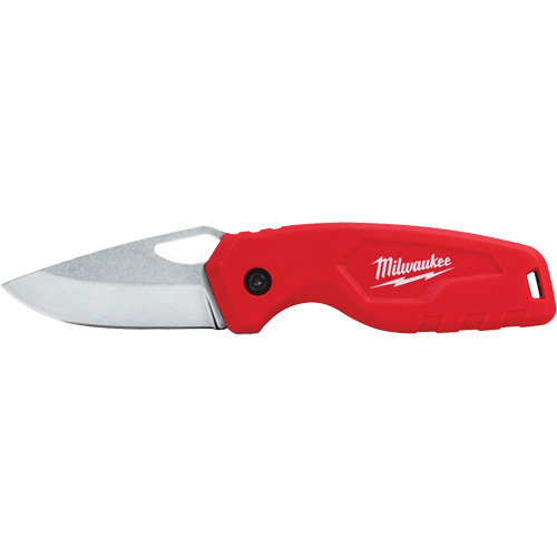 Couteau pliant compact, 2-1/2" lame, lame en Acier inoxydable, poign&eacute;e en M&eacute;tal Dufferin Supply