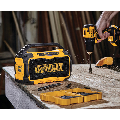 Max Jobsite Bluetooth&reg; Speaker (Tool Only), Lithium-Ion, 12 V/20 V Dufferin Supply