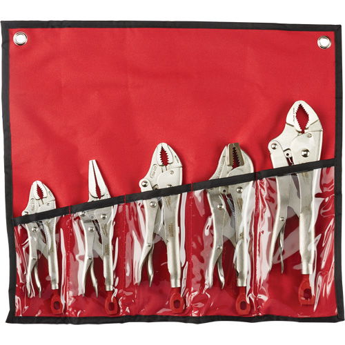 Torque Lock Locking Pliers Kit, 5 Pieces Dufferin Supply