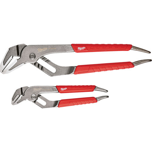 6" & 10" Comfort Grip Straight Jaw Pliers Set, 2 Pieces Dufferin Supply
