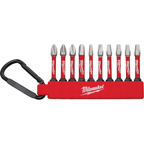Jeu dembouts Phillips et carr&eacute;s pour tournevis &agrave; chocs Shockwave Dufferin Supply