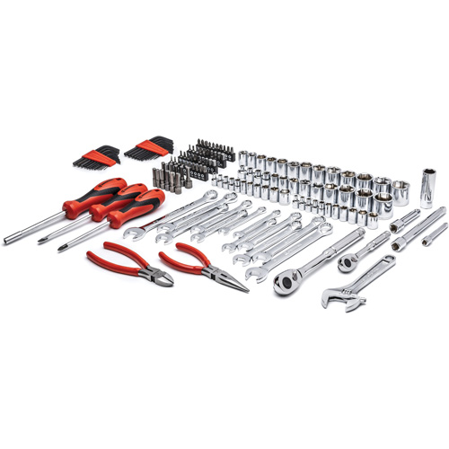 Jeu doutils m&eacute;triques/SAE de qualit&eacute; professionnelle &agrave; 6 pans et &agrave; prise 3/8" et 1/4" Dufferin Supply