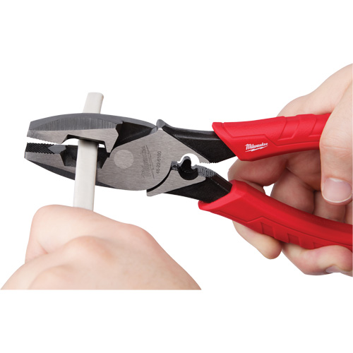 Comfort Grip High Leverage Lineman's Pliers with Crimper Dufferin Supply