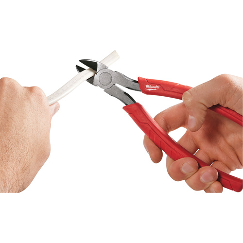 Comfort Grip Diagonal Cutting Pliers, 8" L Dufferin Supply