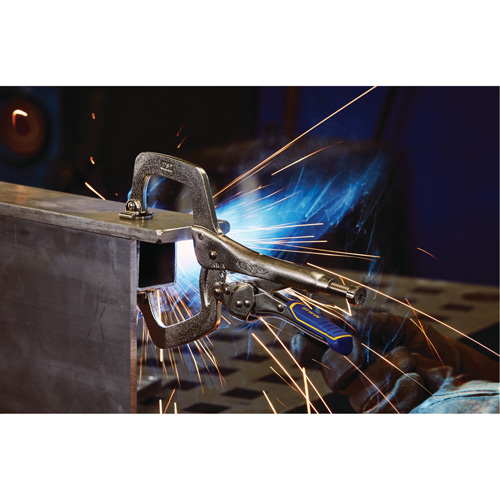 Vise-Grip&reg; Fast Release Locking Pliers with Swivel Pads, 11" Length, C-Clamp Dufferin Supply