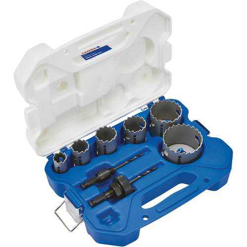 Electrician's Tipped Hole Saw Set, 6 Pieces Dufferin Supply