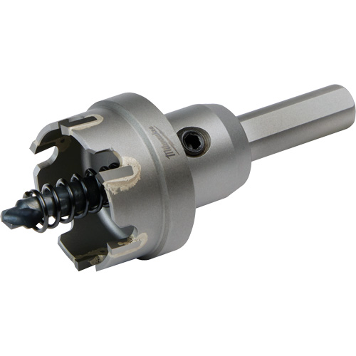 One-Piece Carbide Hole Cutters, 1-7/32", 3/16" Depth of Cut Dufferin Supply