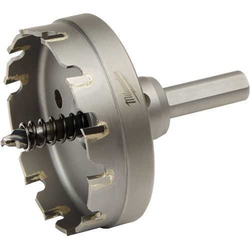 One-Piece Carbide Hole Cutters, 2-1/2", 3/16" Depth of Cut Dufferin Supply