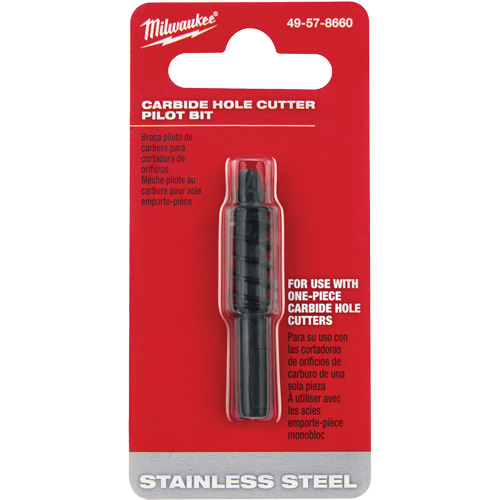 Tr&eacute;pan pilote pour scie-cloche au carbure, Profondeur de la coupe de 3/16" Dufferin Supply