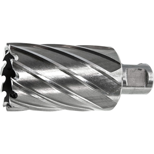 Drillco&reg; Annular Cutter, 7/16" Diameter, High Speed Steel, 1" Depth of Cut, 3/4" Shank Dufferin Supply