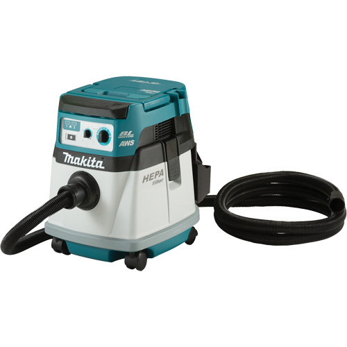 Aspirateur de poussi&egrave;res silencieux avec AWS (outil seulement), 18 V, Capacit&eacute; 3,96 gal. Dufferin Supply