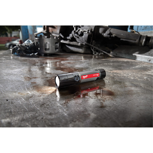 Lampe de poche compacte compatible USB, DEL, 800 lumens, Piles Rechargeable Dufferin Supply