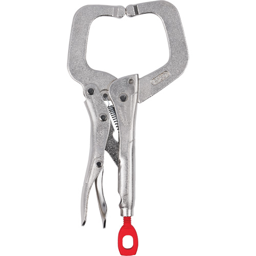 Torque Lock Locking C-Clamp with Regular Jaws, 6" (152 mm) Capacity Dufferin Supply