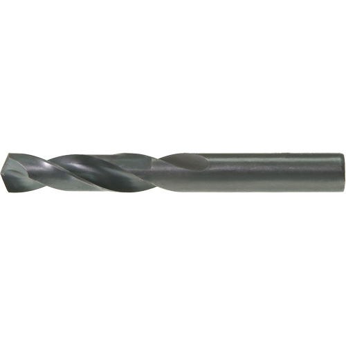 Foret extra court DRILLCO, #1, Acier rapide, Cannelure 1-5/16", Pointe de 135° Dufferin Supply