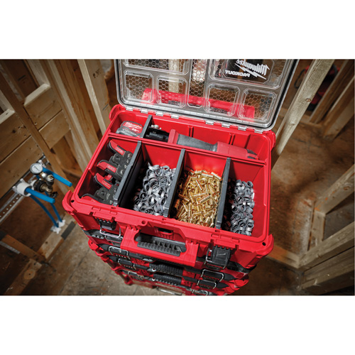 Organisateur grande capacit&eacute; Packout, 15-1/5" x 19-7/10" x 7", Rouge Dufferin Supply