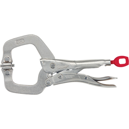 Torque Lock Locking Pliers with Swivel Jaws, 6" Length, C-Clamp Dufferin Supply