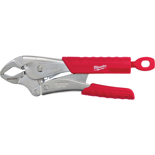 Torque Lock MaxBite Locking Pliers, 10" Length, Curved Jaw Dufferin Supply
