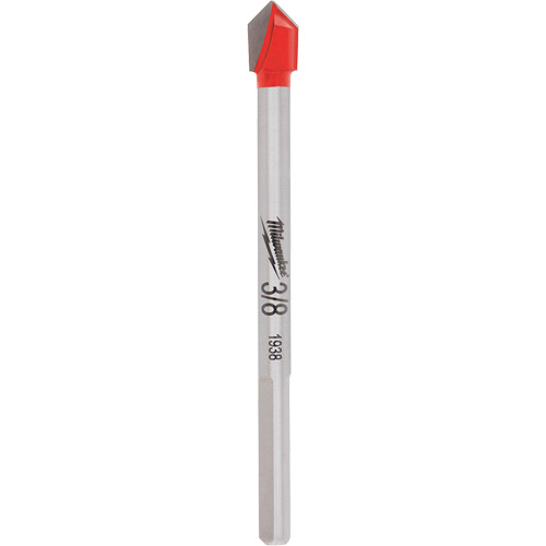 Glass & Tile Bit, 3/8", Carbide Dufferin Supply