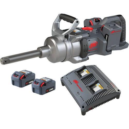 Ensemble de cl&eacute;s &agrave; chocs sans fil &agrave; couple &eacute;lev&eacute; avec enclume de 6", 20 V, Mandrin 1" Dufferin Supply