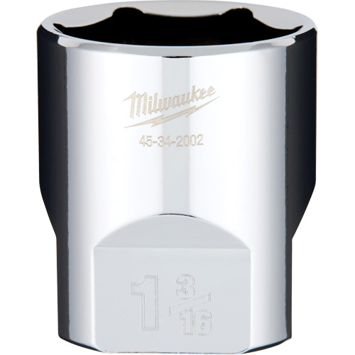 SAE Socket with Four Flat Sides, 1-3/16", 1/2" Drive, 6 Points Dufferin Supply