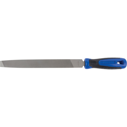 Mill File With Handle, Flat, 6", Bastard Dufferin Supply