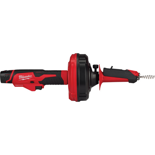 Furet Trapsnake avec dispositif d'alimentation et de retrait Cable-Drive, &eacute;lectrique, 25' Longueur du c&acirc;ble, 1/4" Diam&egrave;tre du c&acirc;ble Dufferin Supply