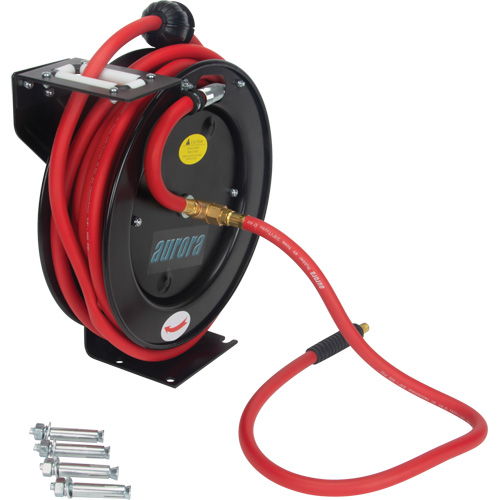 Hose Reel, Air/Water, 3/8" x 35', Single Hose, 300 psi Dufferin Supply