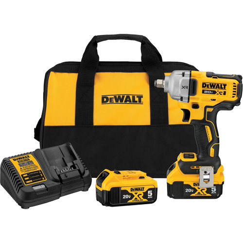 Cl&eacute; &agrave; choc avec moteur sans balai de gamme moyenne avec trousse denclume &agrave; goupille de d&eacute;tente Max* Tool Connect, 20 V, Mandrin 1/2" Dufferin Supply