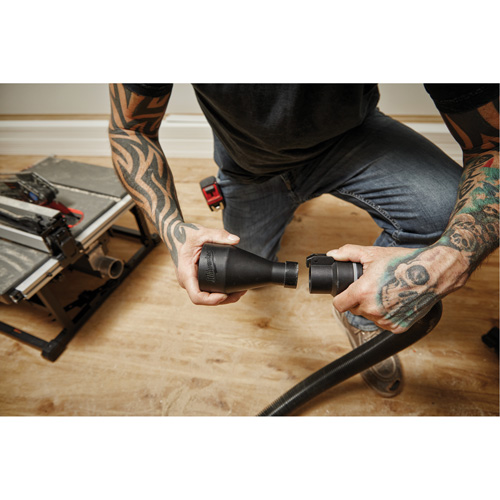 Ensemble dadaptateur dextraction de poussi&egrave;re 1-7/8" Dufferin Supply